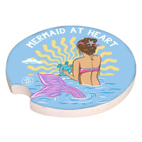 Car Coasters Mermaid at Heart
