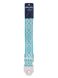 Simply Southern geometric blue cooler strap