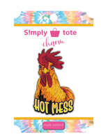 Simply Southern Charm Bag Tote Hot Mess Rooster