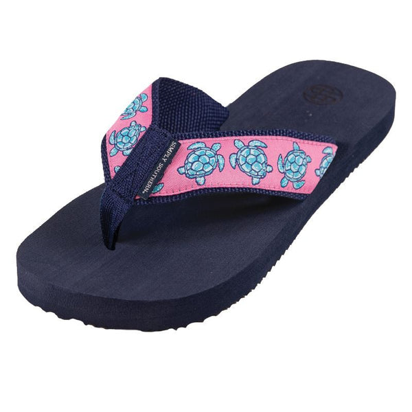 Simply Southern turtle flip flops