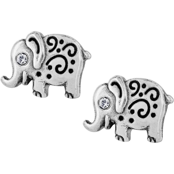 Elephant mini post earrings Brighton