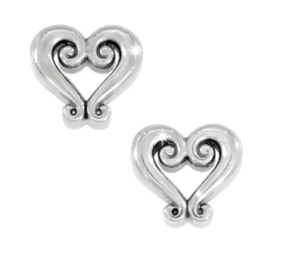Brighton mini post earrings Genoa Heart