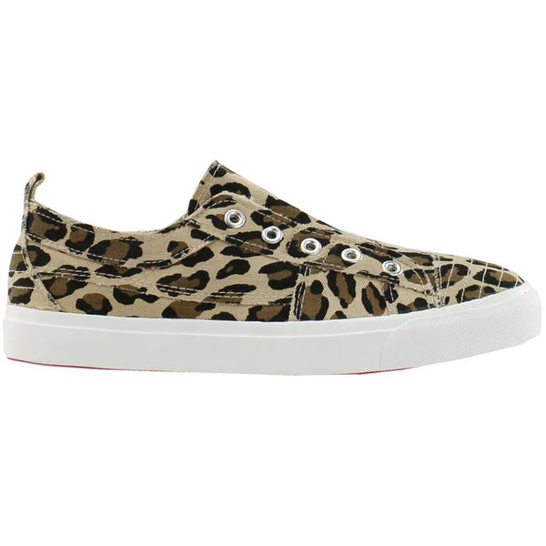 Corkys leopard babalu tennis shoe