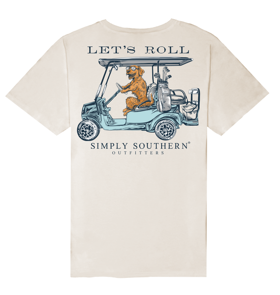 Simply Southern short sleeve Let's Roll tshirt