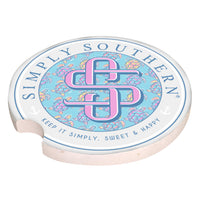 Car Coasters Simply Southern logo