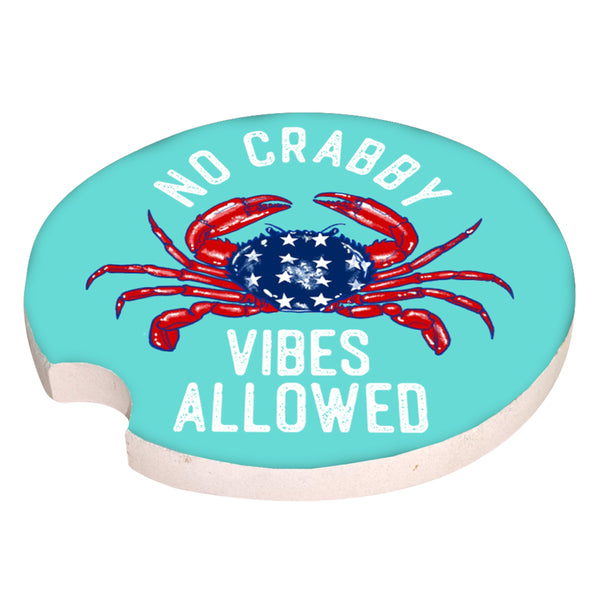 Car Coasters No crabby vibes allowed