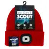 Night Scope Led light up Beanie hats. Red, Black or navy