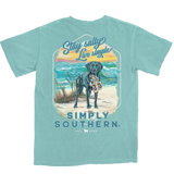 Simply Southern unisex stay salty live simpler short sleeve tee comfort colors