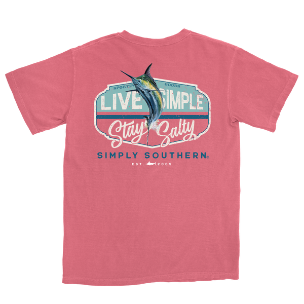 Simply Southern unisex stay salty  short sleeve tee comfort colors