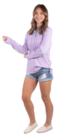 Simply Southern Purple Pullover Turtle