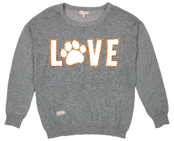 Simply Southern Everyday Love Sweater gray