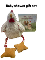 Clucky the chicken gift set